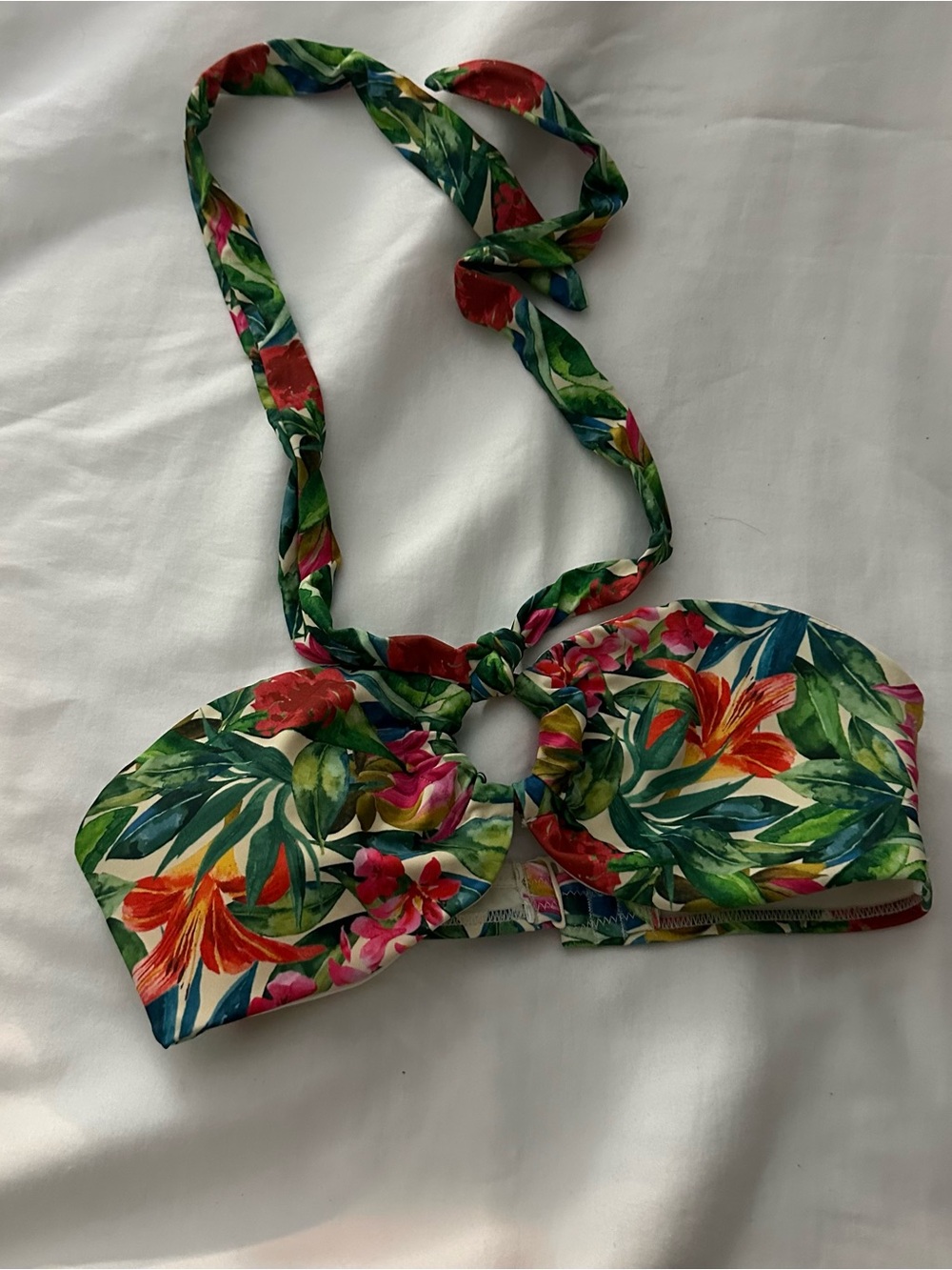 Floral Bikini Top